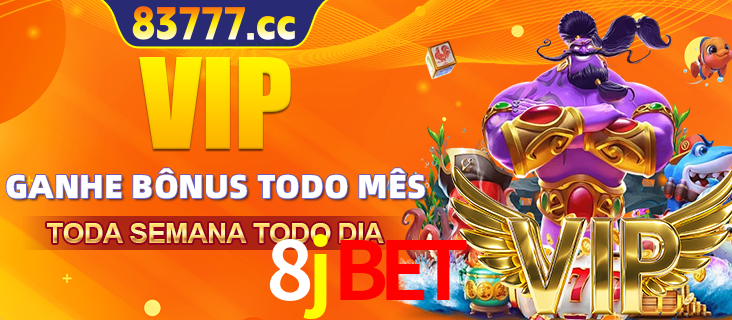 Banner promocional do 8jbet oferecendo 100% de recompensas adicionais contínuas para quem fizer o login diário (Daily sign-in), com um mascote de coelho.