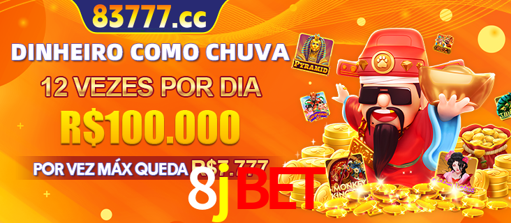 Banner do programa de recompensas Recomende para amigos do 8jbet, detalhando os bônus por convidar amigos, com prêmios que chegam a R$288.888.